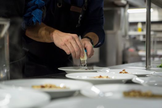 Gnocchi-ovenschotel met courgette, spinazie, tomaat en oude Goudse kaas in een ovenschaal